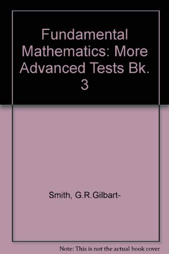 9780713184143: Fundamental Mathematics: Book 3 More Advanced Topics