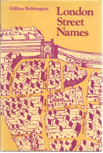 Stock image for London street names (Batsford London library) for sale by Wonder Book