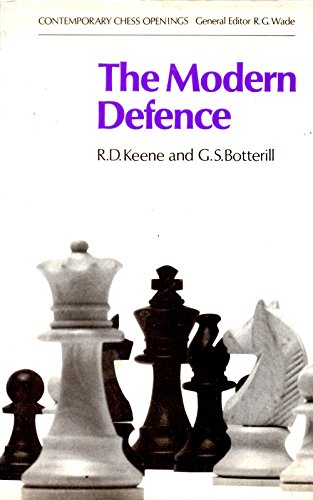 Beispielbild fr The Modern Defence: 1 . P-Kn3: A Universal Reply to IP-K4, 1 P-Q4 or IP-Qb4, zum Verkauf von ThriftBooks-Atlanta