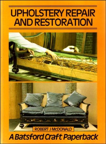 Beispielbild fr Upholstery Repair and Restoration zum Verkauf von AwesomeBooks