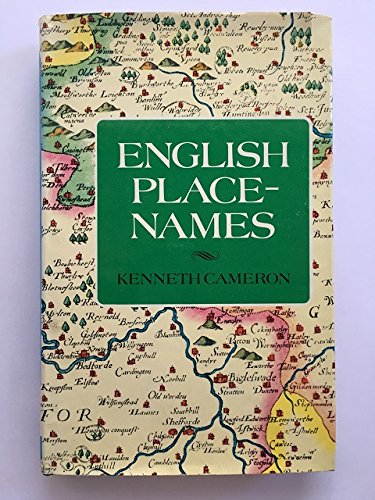 Stock image for English Place Names for sale by WorldofBooks