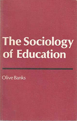 Beispielbild fr Sociology of Education zum Verkauf von WorldofBooks