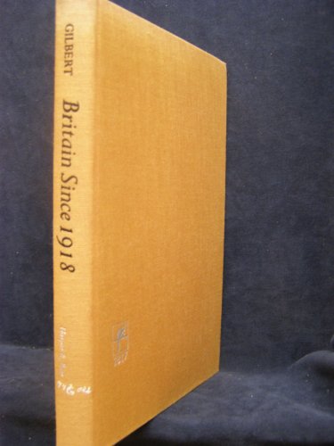 Beispielbild fr Britain Since 1918 (Studies in 20th Century History) zum Verkauf von Wonder Book