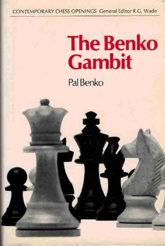Imagen de archivo de Benko Gambit (Contemporary Chess Openings) a la venta por Parrot Books