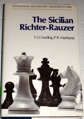 Imagen de archivo de The Sicilian Richter-Rauzer (Contemporary Chess Openings) a la venta por HPB Inc.