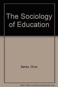 Beispielbild fr The Sociology of Education zum Verkauf von AwesomeBooks