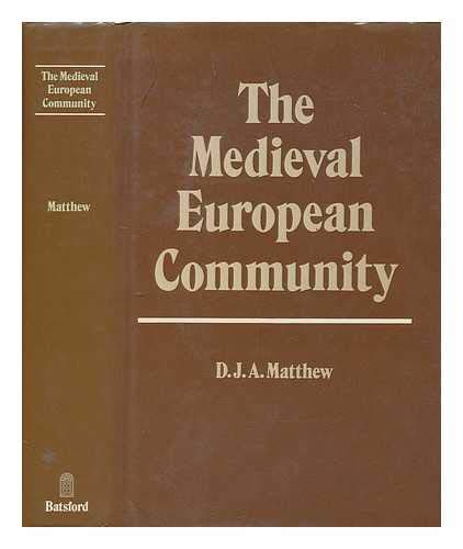 Beispielbild fr Mediaeval European Community zum Verkauf von HALCYON BOOKS