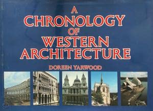 Beispielbild fr A Chronology of Western Architecture zum Verkauf von Better World Books