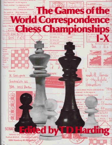 Beispielbild fr Games of the World Correspondence Chess Championships, 1-10 (Batsford Chess Book) zum Verkauf von AwesomeBooks