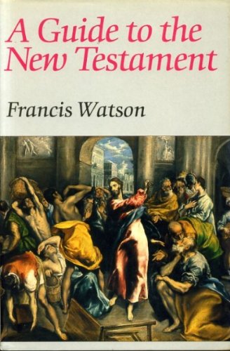 Beispielbild fr A Guide to the New Testament zum Verkauf von WorldofBooks