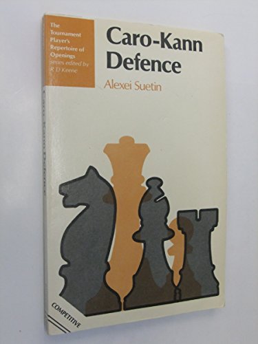 Beispielbild fr Caro-Kann Defence zum Verkauf von WTP Books