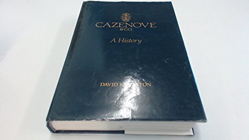 Imagen de archivo de Cazenove and Co: A History a la venta por HPB-Red