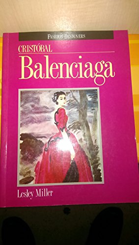 Stock image for Cristobal Balenciaga for sale by Michener & Rutledge Booksellers, Inc.