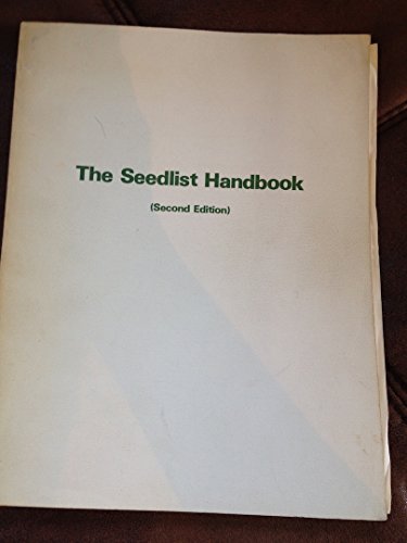 Stock image for The Bernard E.Harkness Seedlist Handbook for sale by AwesomeBooks