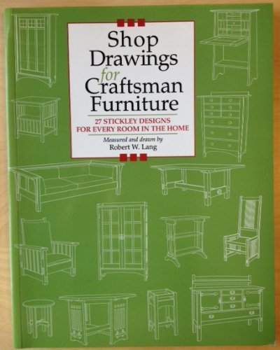 Beispielbild fr SHOP DRAWINGS FOR CRAFTSMAN FURNITU zum Verkauf von WorldofBooks