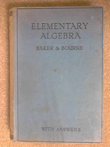 Stock image for Elementary Algebra for sale by Anybook.com