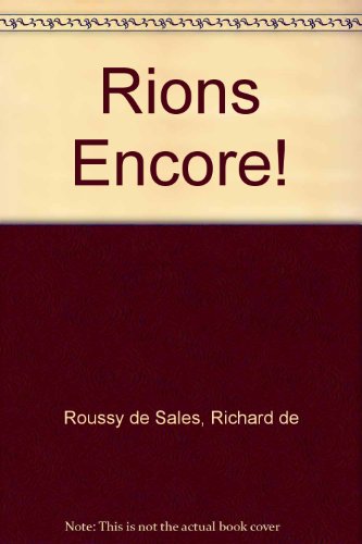 9780713511338: Rions Encore!