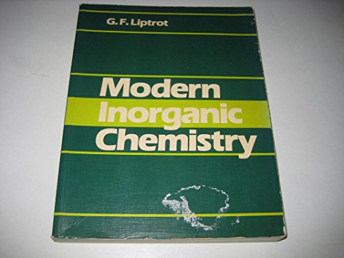 9780713513578: Modern Inorganic Chemistry
