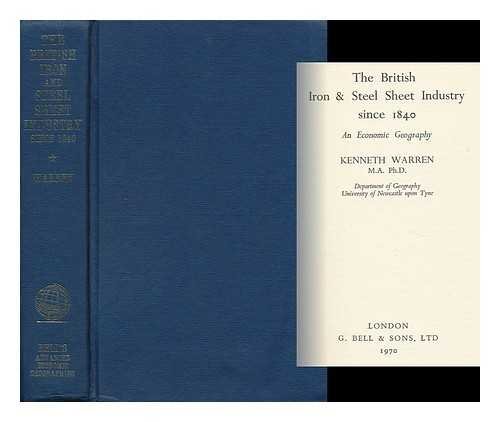 Beispielbild fr British Iron and Steel Sheet Industry Since 1840 (Advanced Economic Geography S.) zum Verkauf von WorldofBooks