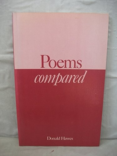 Poems Compared (9780713515961) by Hawes, Donald