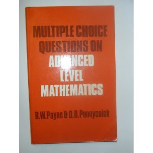 Beispielbild fr Multiple Choice Questions on Advanced Level Mathematics zum Verkauf von WorldofBooks