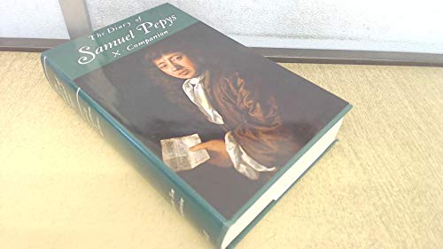 Imagen de archivo de Samuel Pepys' Diary Vol. 10 : Companion a la venta por Better World Books Ltd