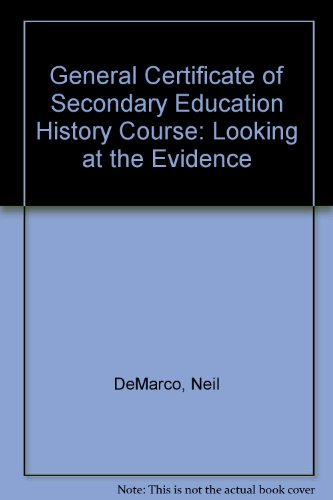 Stock image for Looking at the Evidence: History Coursework for GCSE for sale by K Books Ltd ABA ILAB