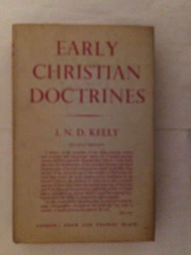 9780713609158: Early Christian Doctrines