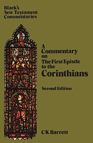 9780713612530: First Epistle to the Corinthians