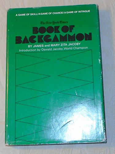 Beispielbild fr New York Times" Book of Backgammon zum Verkauf von WorldofBooks