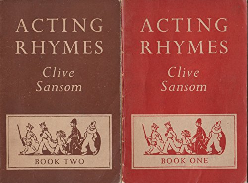 Imagen de archivo de Acting Rhymes a la venta por Better World Books