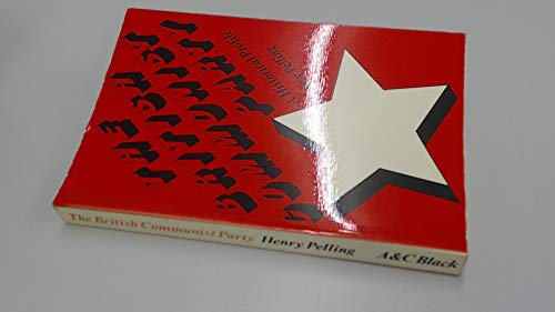 Beispielbild fr The British Communist Party zum Verkauf von Better World Books