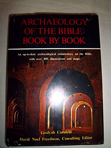 Stock image for Archaeology of the Bible, Book by Book for sale by HPB-Red