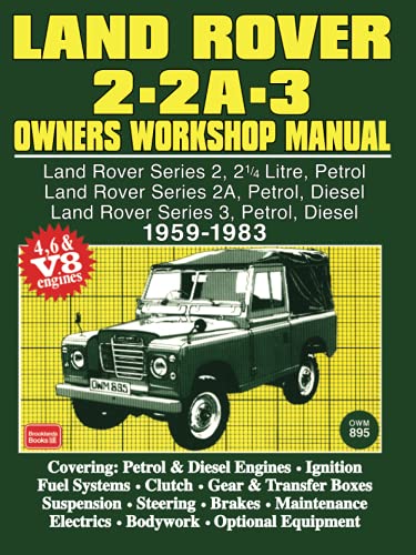 Imagen de archivo de Land Rover 2 - 2A - 3 1959-1983 Owners Workshop Manual a la venta por WorldofBooks