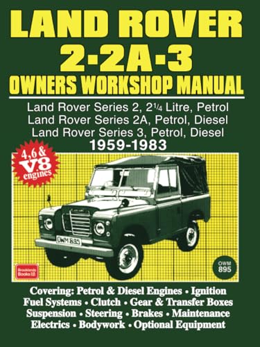 9780713625127: Land Rover 2 - 2A - 3 Owners Workshop Manual 1959-1983