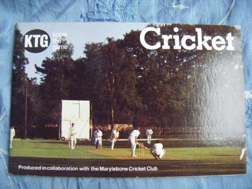 Stock image for Know the Game: Cricket (Know the Game) for sale by Bemrose Books