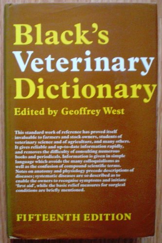 9780713626803: Black's Veterinary Dictionary