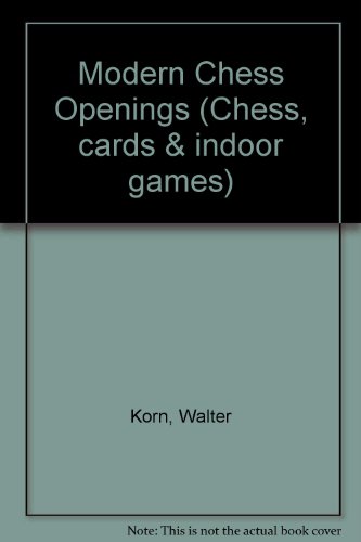 Beispielbild fr Modern Chess Openings (Chess, cards & indoor games) zum Verkauf von WorldofBooks