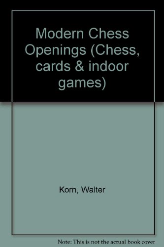 9780713632811: Modern Chess Openings