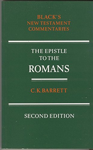 Beispielbild fr Epistle to the Romans (Black's New Testament Commentaries) zum Verkauf von WorldofBooks