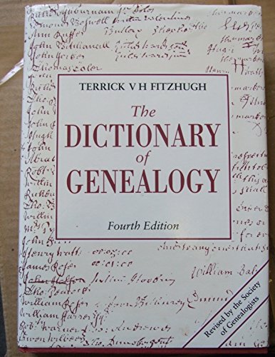 Imagen de archivo de The Dictionary of Genealogy a la venta por HPB-Red