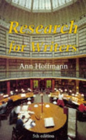 Beispielbild fr Research for Writers (Writing) zum Verkauf von Wonder Book