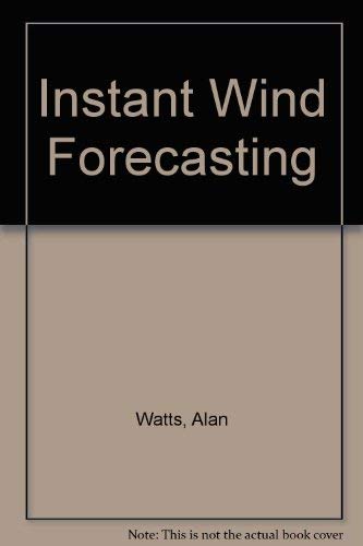 9780713644449: Instant Wind Forecasting