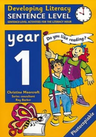9780713651690: Sentence Level: Year 1: Sentence-level Activities for the Literacy Hour (Developing Literacy)