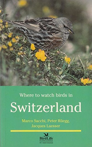 Beispielbild fr Where to Watch Birds in Switzerland zum Verkauf von GF Books, Inc.