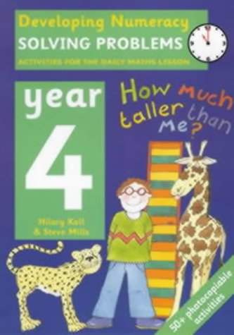 Imagen de archivo de Developing Numeracy - Year 4: Solving Problems a la venta por AwesomeBooks