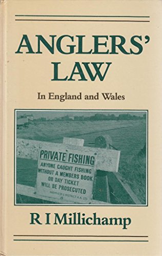 Beispielbild fr Anglers' Law in England and Wales zum Verkauf von WorldofBooks