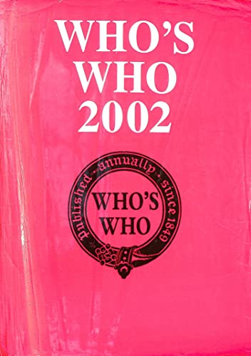 Stock image for Who's Who 2002 for sale by Better World Books Ltd