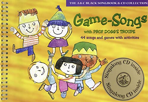 Stock image for Songbooks - Game-songs with Prof Dogg's Troupe (Book + CD) new cover: 44 Songs and games with activities (Classroom Music) for sale by medimops