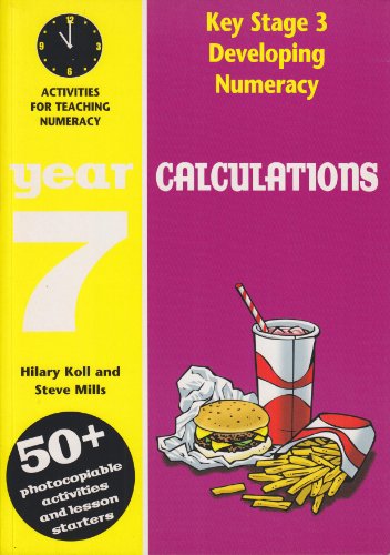 Imagen de archivo de Developing Key Stage 3 Numeracy: Calculations Year 7: Activities for the Daily Maths Lesson (Developing Numeracy) a la venta por WorldofBooks